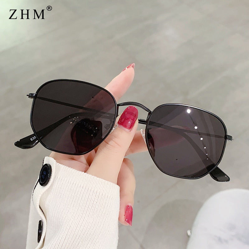 Peris Gems Square Metal Frame Pilot Sunglasses Unisex | Gold and Silver SHEIN Amazon Temu