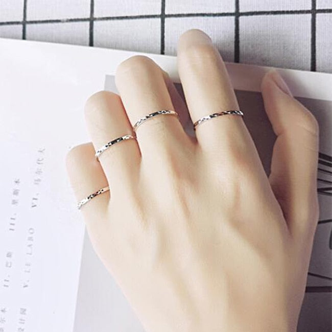 Peris Gems Stackable Wedding Rings for Women | Gold Silver Rings SHEIN Amazon Temu