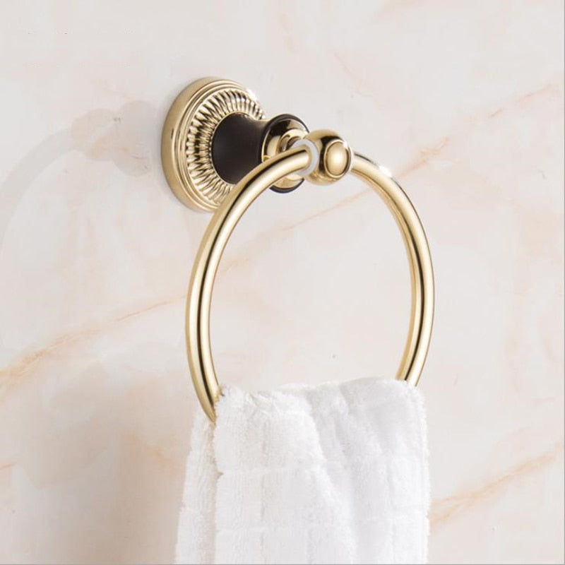 Peris Gems Stainless Steel Rose Gold/Gold Towel Ring | Towel Holder SHEIN Amazon Temu