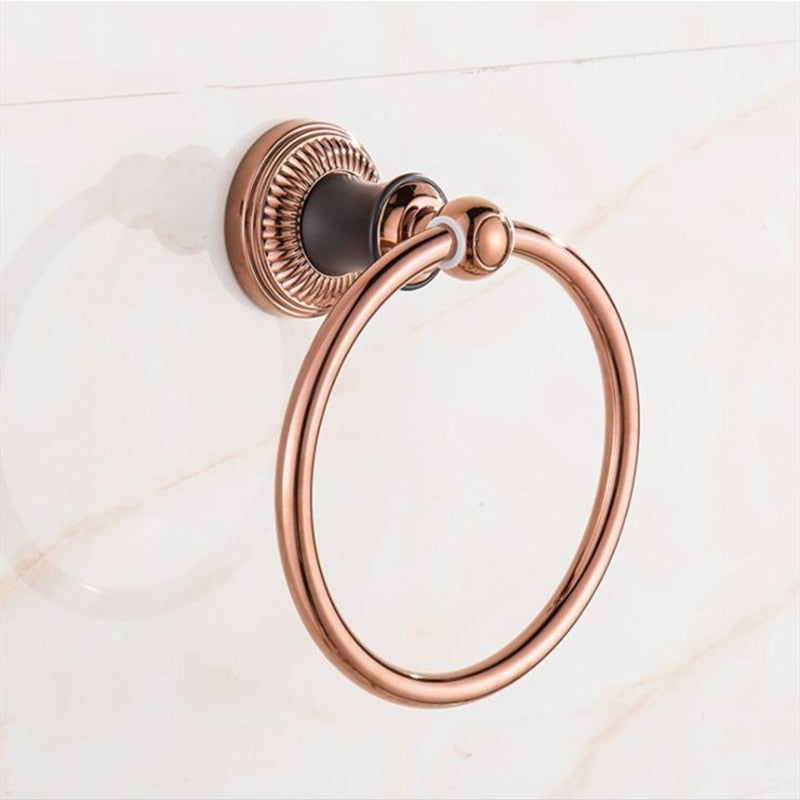 Peris Gems Stainless Steel Rose Gold/Gold Towel Ring | Towel Holder SHEIN Amazon Temu