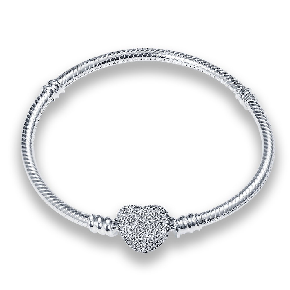 Peris Gems Sterling Charm Beads Bracelet for Women | Cute Silver Bracelets for Women SHEIN Amazon Temu