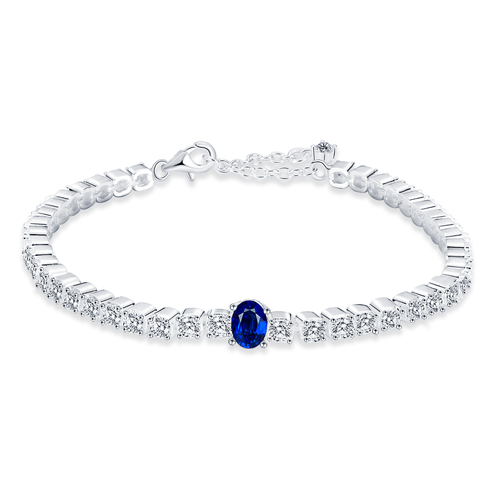 Peris Gems Sterling Charm Beads Bracelet for Women | Cute Silver Bracelets for Women SHEIN Amazon Temu