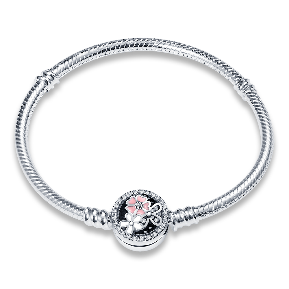 Peris Gems Sterling Charm Beads Bracelet for Women | Cute Silver Bracelets for Women SHEIN Amazon Temu