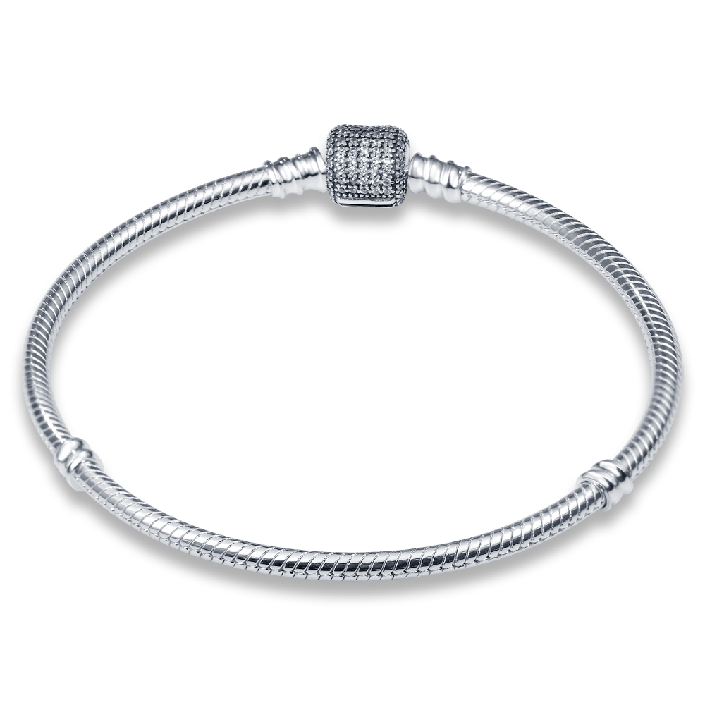 Peris Gems Sterling Charm Beads Bracelet for Women | Cute Silver Bracelets for Women SHEIN Amazon Temu