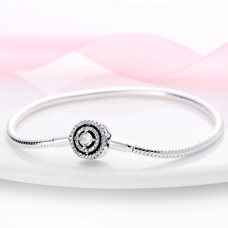 Peris Gems Sterling Charm Beads Bracelet for Women | Cute Silver Bracelets for Women SHEIN Amazon Temu