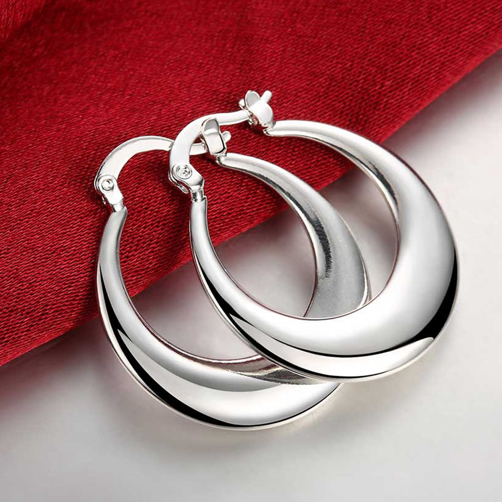 Peris Gems Sterling Silver Hoop Earrings Collection for Women SHEIN Amazon Temu