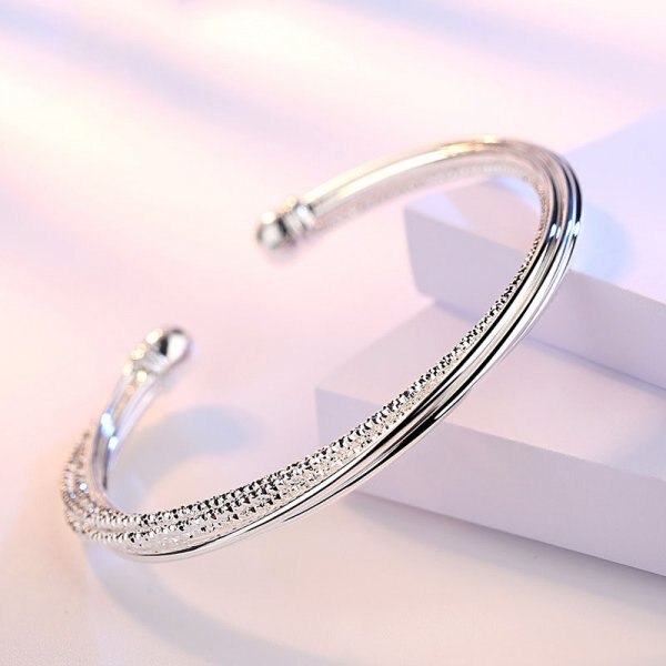 Peris Gems Sterling Silver Leaf Cuff Bracelet for Women | Beautiful Bracelets Sterling Silver Leaf Cuff Bracelet for Women | Beautiful SHEIN Amazon Temu
