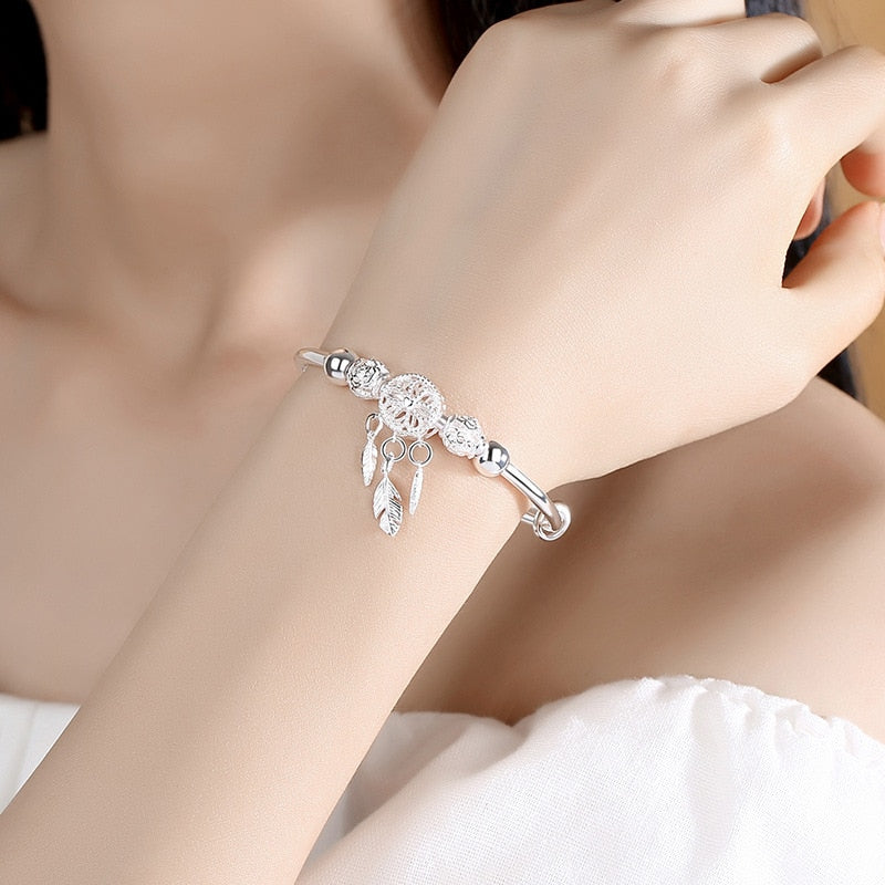 Peris Gems Sterling Silver Leaf Cuff Bracelet for Women | Beautiful Bracelets Sterling Silver Leaf Cuff Bracelet for Women | Beautiful SHEIN Amazon Temu