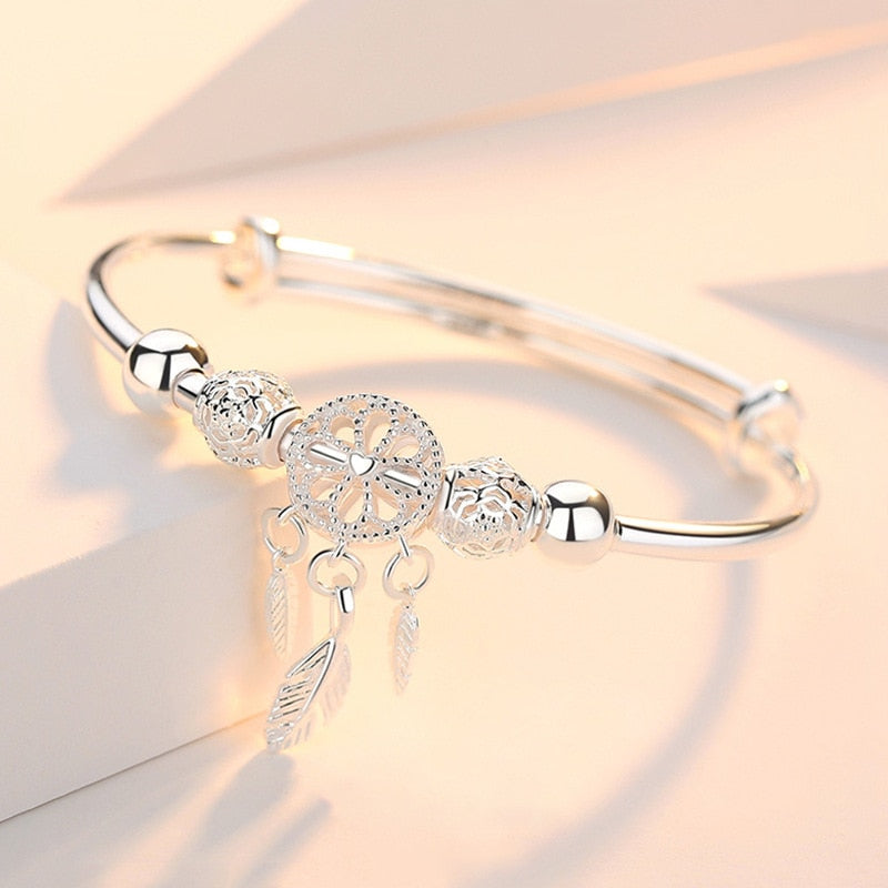 Peris Gems Sterling Silver Leaf Cuff Bracelet for Women | Beautiful Bracelets Sterling Silver Leaf Cuff Bracelet for Women | Beautiful SHEIN Amazon Temu