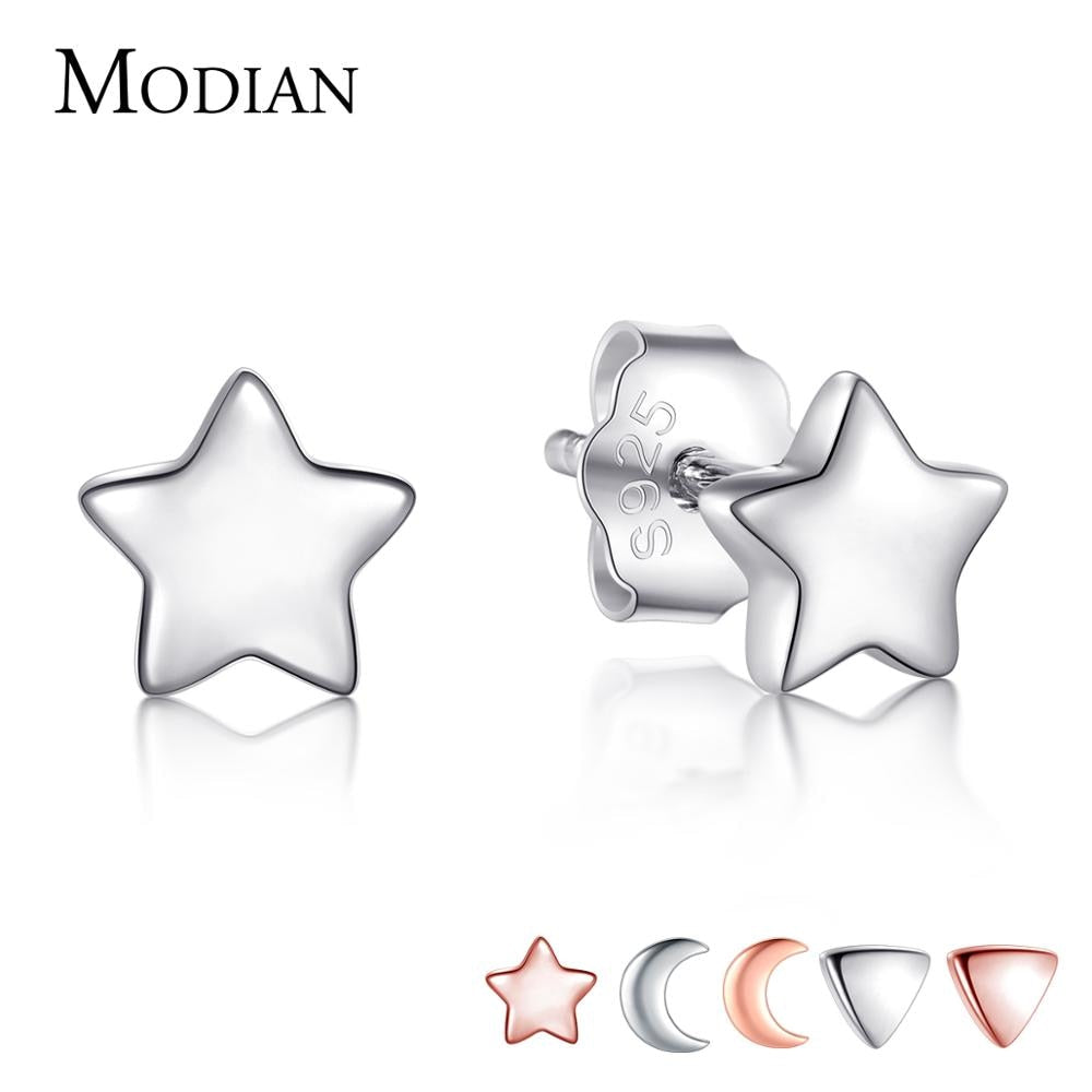 Peris Gems Sterling Silver Small Hearts Stud Earrings for Women | Silver Gold Earrings for Women SHEIN Amazon Temu