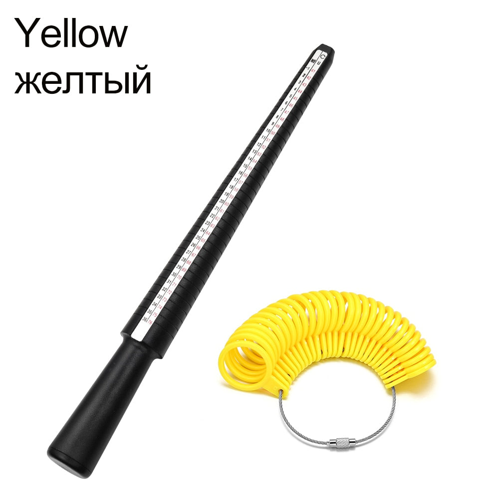 Peris Gems stick-Yellow Ring Sizer Mandrel Stick | Finger Gauge Ring Sizer SHEIN Amazon Temu