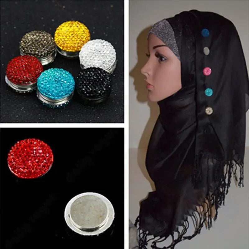 Peris Gems Strong Magnetic Glittery Buckle Pins Unisex SHEIN Amazon Temu