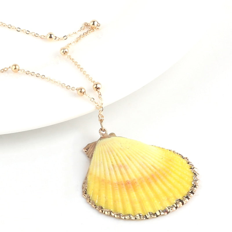 Peris Gems Style 1 Boho Conch Shell Necklace for Women | Gold Seashell Necklace SHEIN Amazon Temu