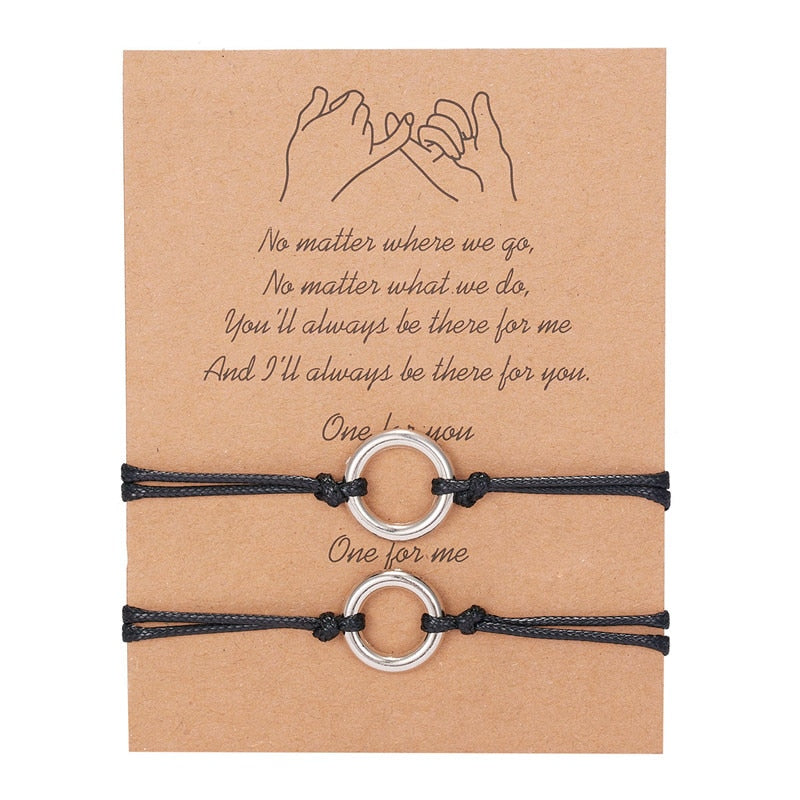Peris Gems Style 12 Couples 2pc Love Bracelet Set | Braided Rope Charm Bracelets SHEIN Amazon Temu