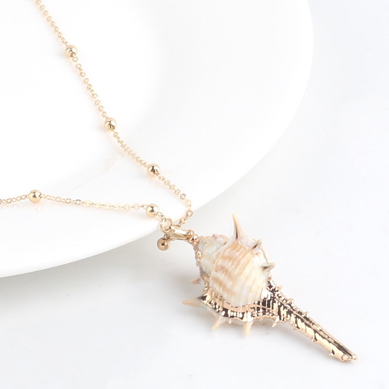 Peris Gems Style 13 Boho Conch Shell Necklace for Women | Gold Seashell Necklace SHEIN Amazon Temu