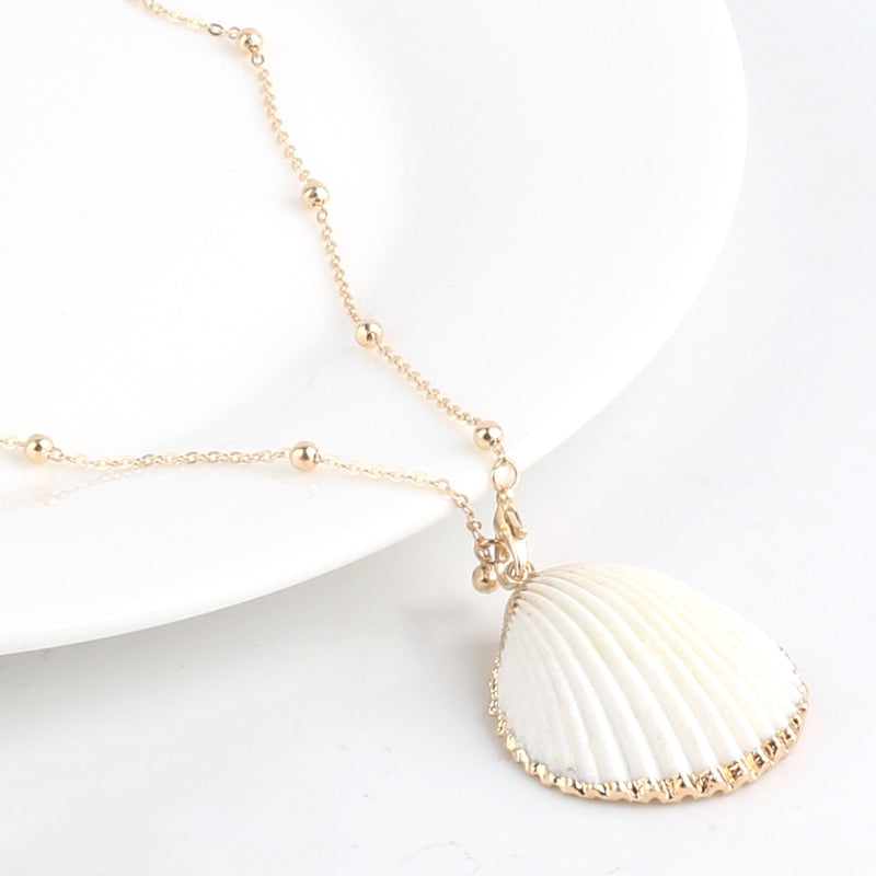 Peris Gems Style 15 Boho Conch Shell Necklace for Women | Gold Seashell Necklace SHEIN Amazon Temu