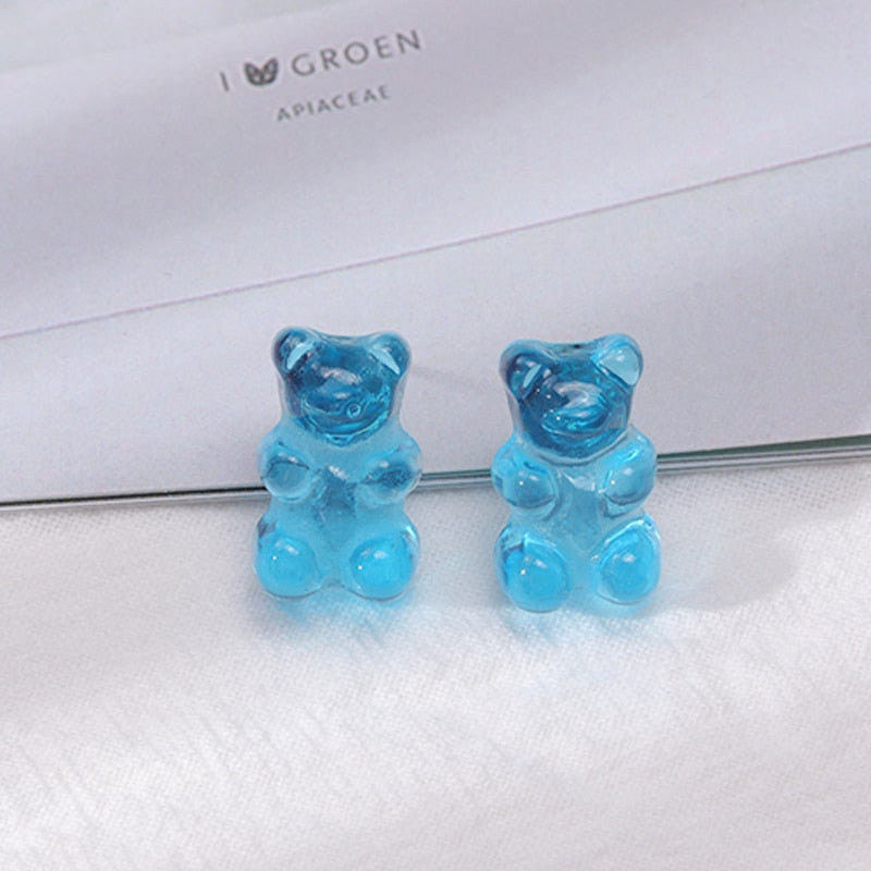 Peris Gems STYLE 156 2 Rainbow Gummy Bear Pendant Necklace for Women | Cartoon Bear Jewelry Rainbow Gummy Bear Pendant Necklace for Women | Cartoon Bear SHEIN Amazon Temu