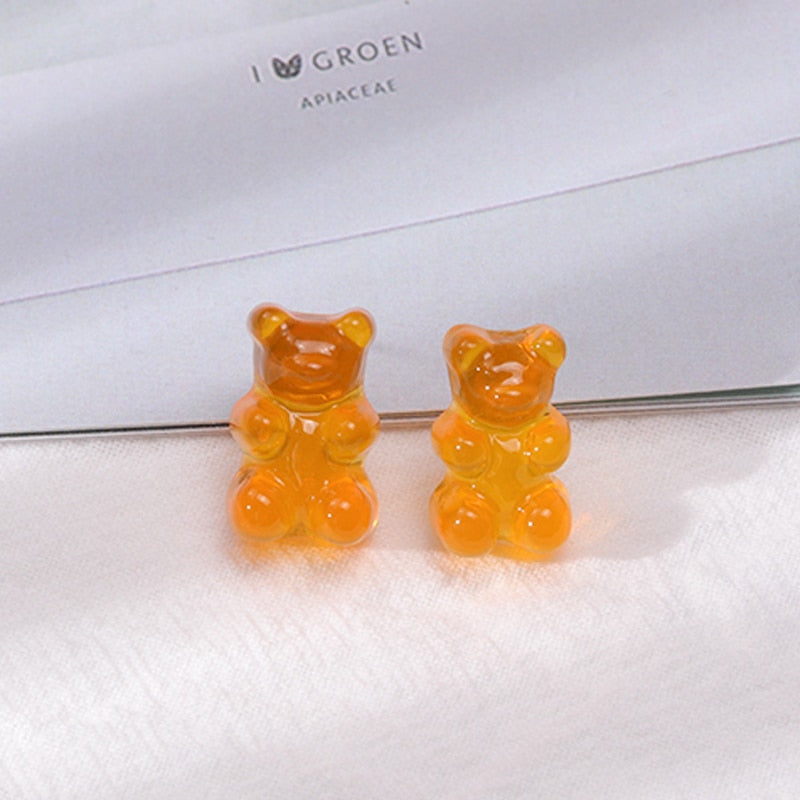 Peris Gems STYLE 156 3 Rainbow Gummy Bear Pendant Necklace for Women | Cartoon Bear Jewelry Rainbow Gummy Bear Pendant Necklace for Women | Cartoon Bear SHEIN Amazon Temu
