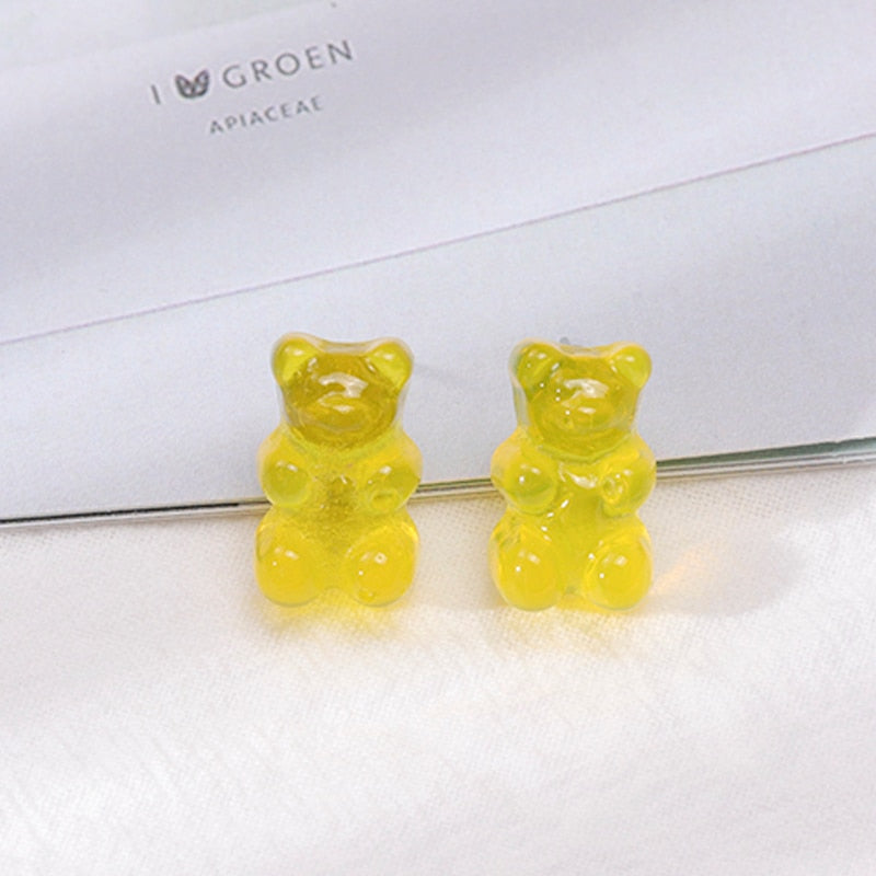 Peris Gems STYLE 156 8 Rainbow Gummy Bear Pendant Necklace for Women | Cartoon Bear Jewelry Rainbow Gummy Bear Pendant Necklace for Women | Cartoon Bear SHEIN Amazon Temu