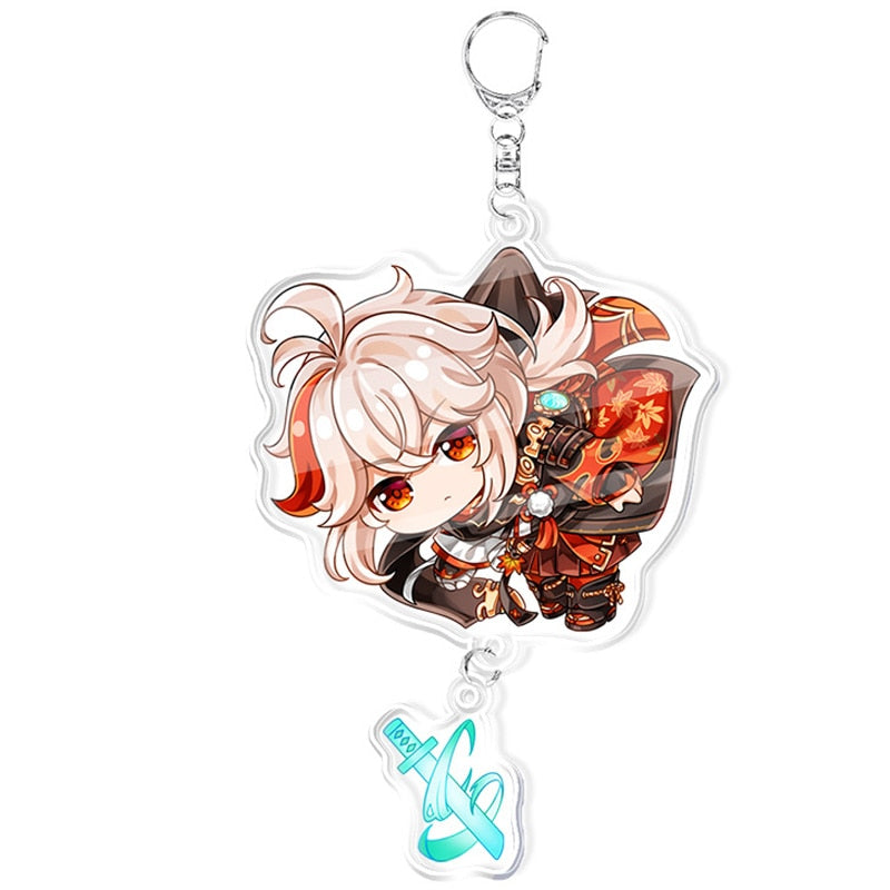 Peris Gems Style 17 Genshin Impact Keychains | Cartoon Cosplay Keychains SHEIN Amazon Temu