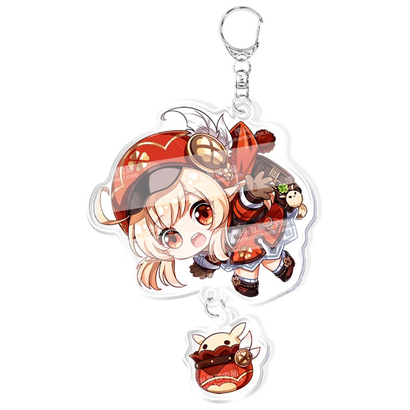 Peris Gems Style 17 Genshin Impact Keychains | Cartoon Cosplay Keychains SHEIN Amazon Temu