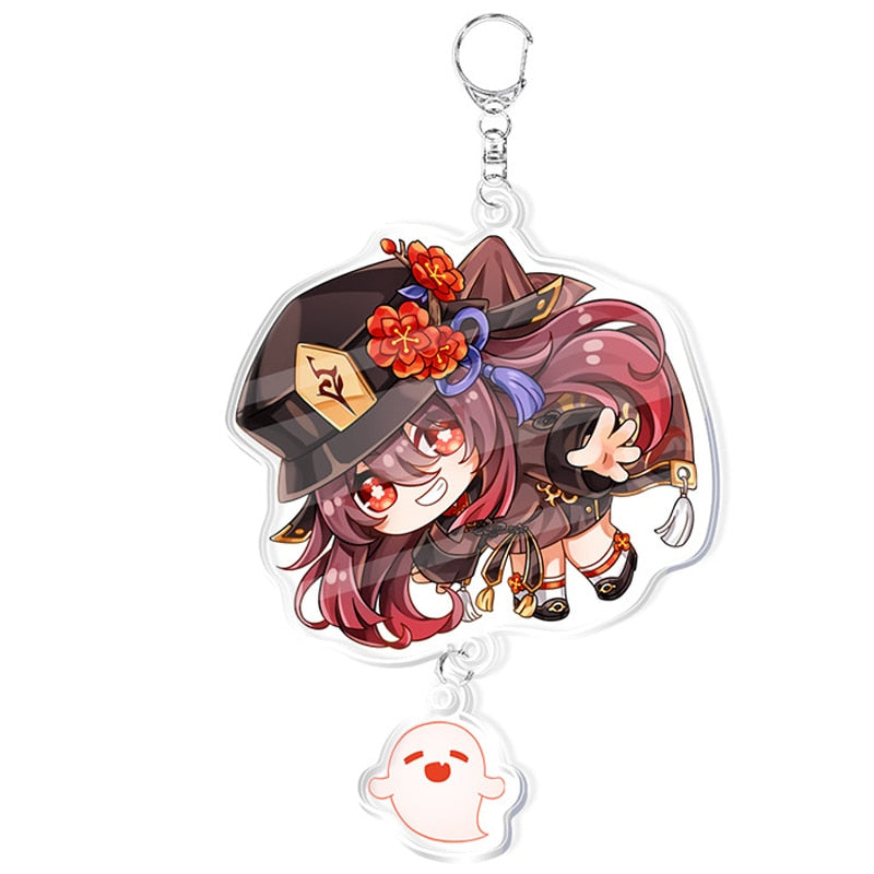 Peris Gems Style 17 Genshin Impact Keychains | Cartoon Cosplay Keychains SHEIN Amazon Temu