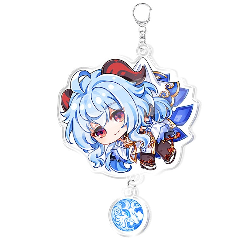 Peris Gems Style 17 Genshin Impact Keychains | Cartoon Cosplay Keychains SHEIN Amazon Temu