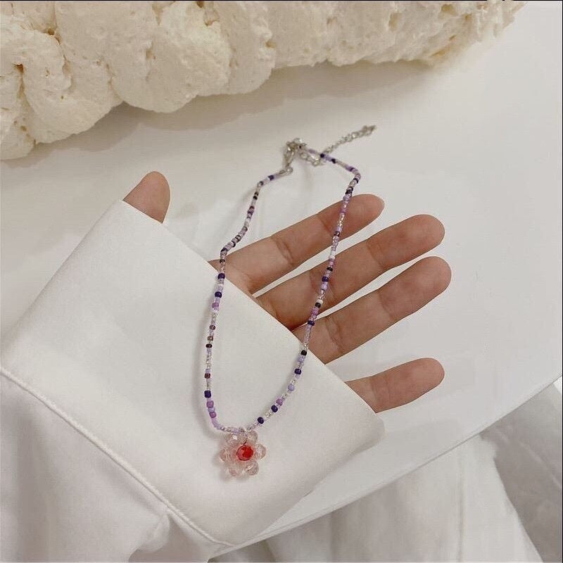 Peris Gems style 2-3 Bohemia Red Cherry Bead Necklaces for Women SHEIN Amazon Temu