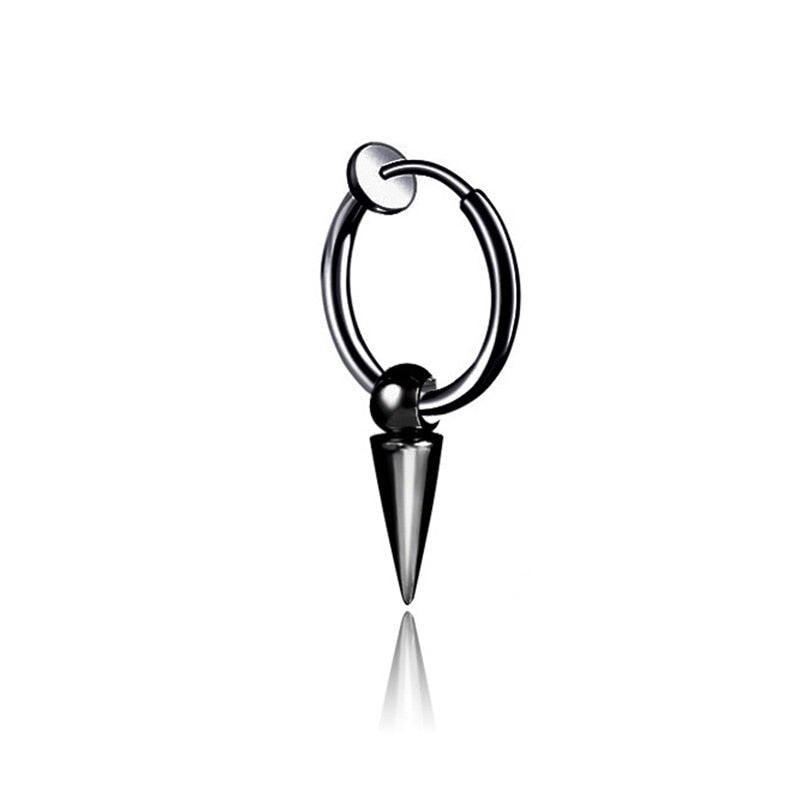 Peris Gems Style 23 Clasp Dangle Earrings for Women | Black Goth Earrings SHEIN Amazon Temu