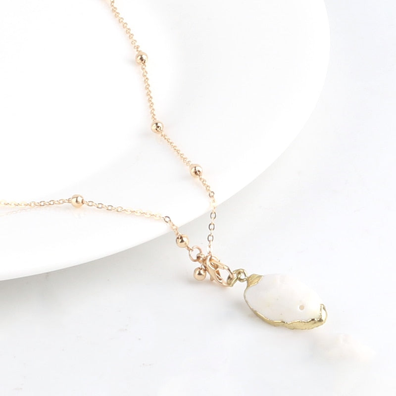 Peris Gems Style 26 Boho Conch Shell Necklace for Women | Gold Seashell Necklace SHEIN Amazon Temu