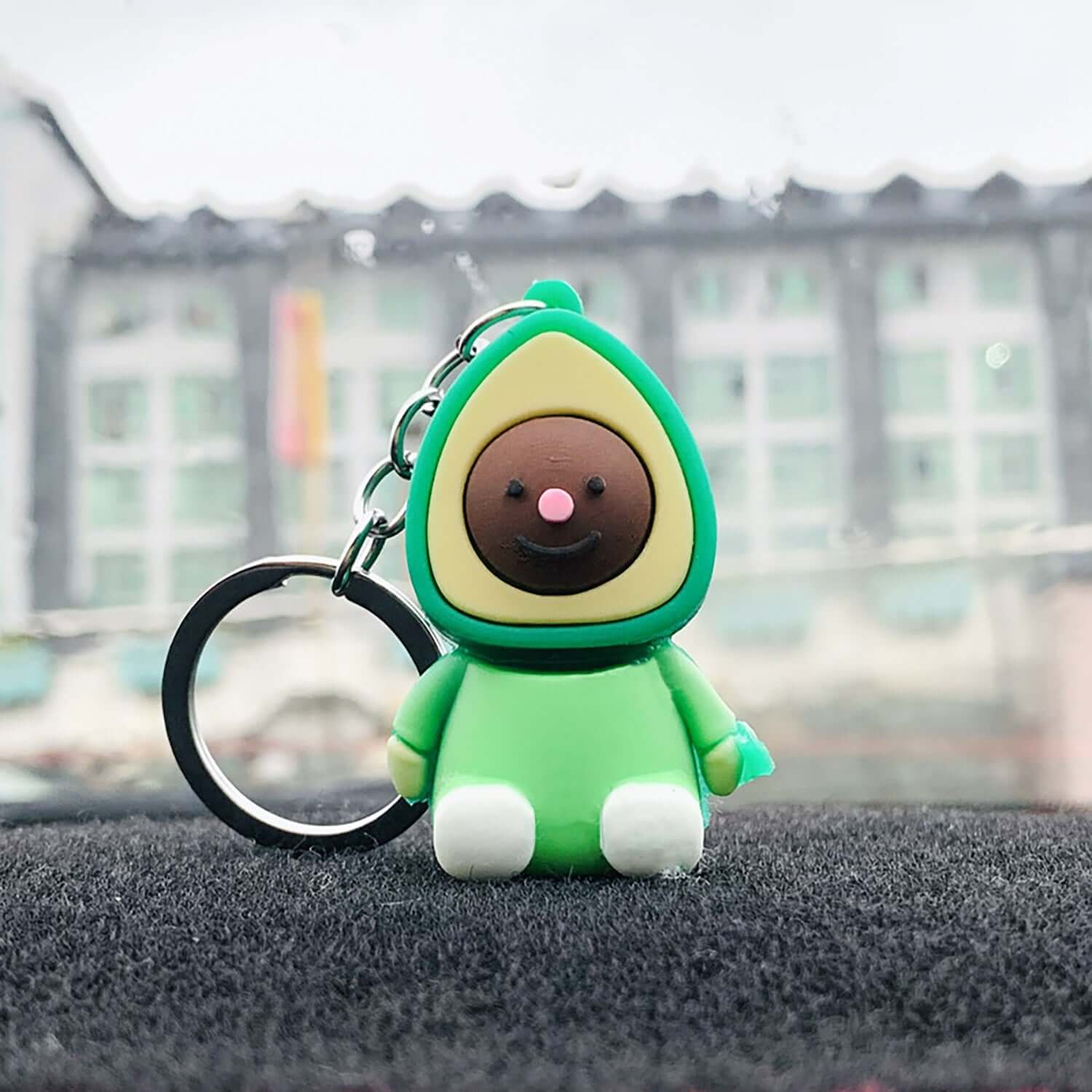 Peris Gems Style 3 Avocado Keychains | Cute Smiling Heart Avocado Avocado Keychains | Cute Smiling Heart Avocado Keyring SHEIN Amazon Temu