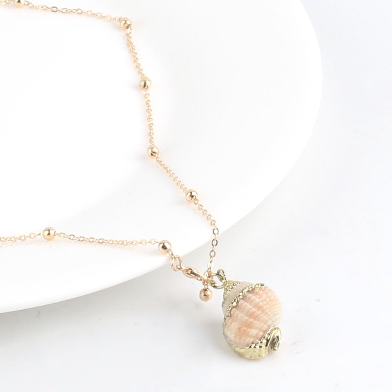 Peris Gems Style 33 Boho Conch Shell Necklace for Women | Gold Seashell Necklace SHEIN Amazon Temu