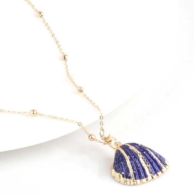 Peris Gems Style 4 Boho Conch Shell Necklace for Women | Gold Seashell Necklace SHEIN Amazon Temu