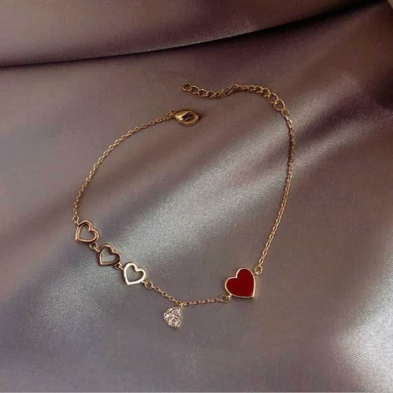 Peris Gems style 4 Gold Pearl Moon Bracelet for Women | Gold Romantic Bracelet SHEIN Amazon Temu