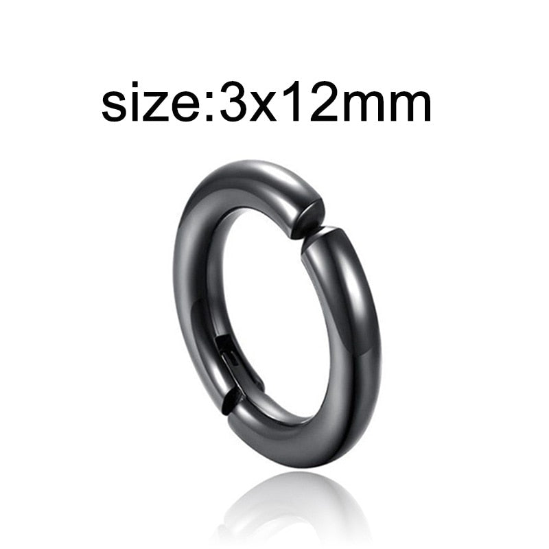Peris Gems Style 5 Clasp Dangle Earrings for Women | Black Goth Earrings SHEIN Amazon Temu