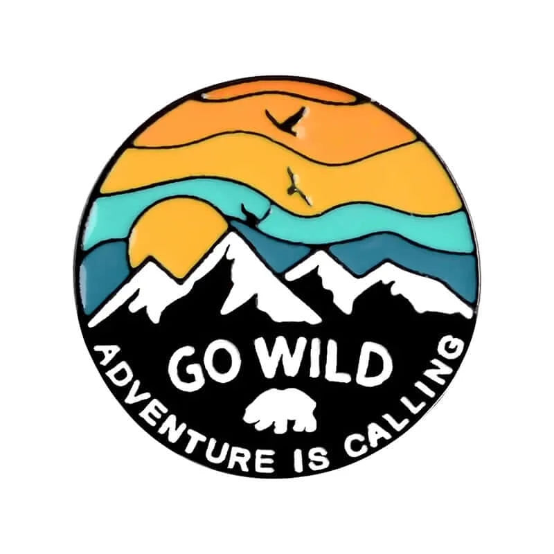 Peris Gems Style 6 Adventure Travel Lover Theme Lapel Pin Badges Unisex SHEIN Amazon Temu