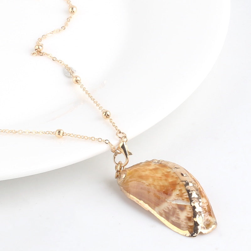 Peris Gems Style 6 Boho Conch Shell Necklace for Women | Gold Seashell Necklace SHEIN Amazon Temu