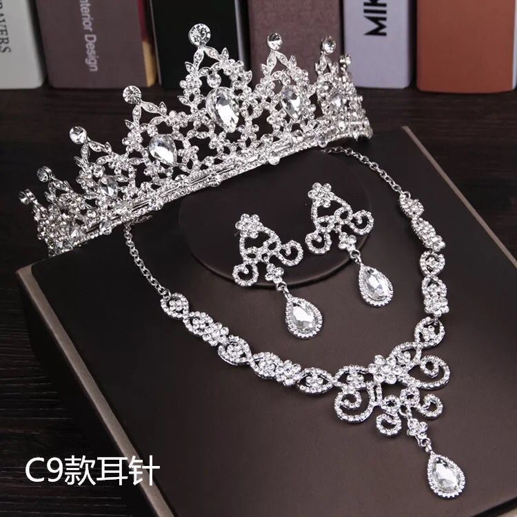 Peris Gems Style K Diamond Crystal Butterfly Bridal Jewelry Sets | 3PC Necklace Earring Tiara Set SHEIN Amazon Temu
