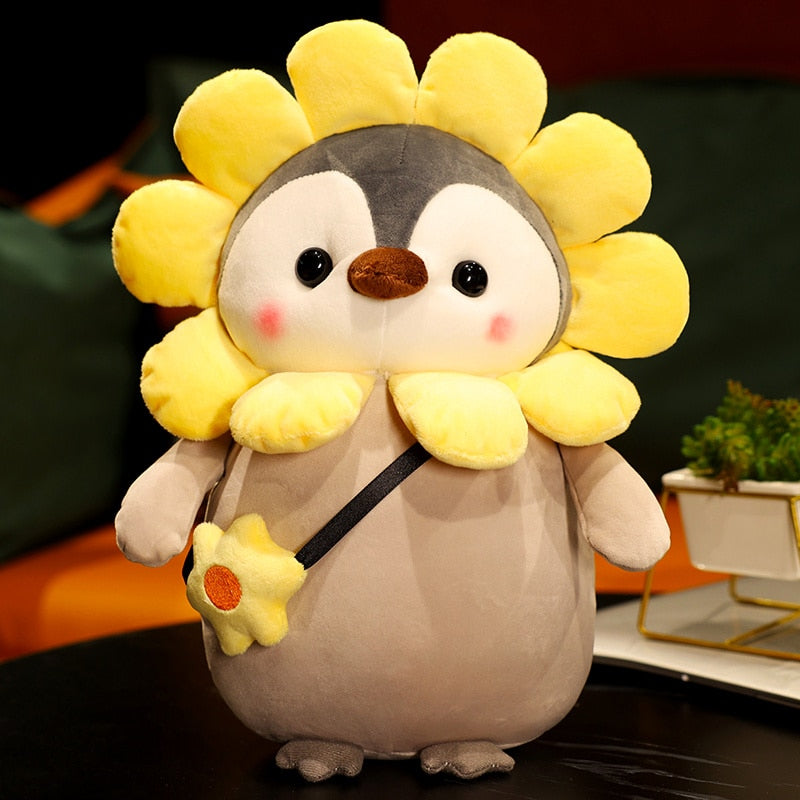 Peris Gems Sunflower / 25CM Cute Penguin Plush Teddy | Room Decor Animal Plushies SHEIN Amazon Temu