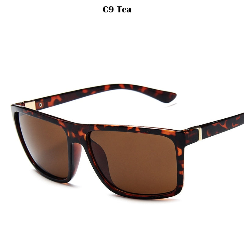 Peris Gems Tea Classic Designer Square UV400 Sunglasses for Men SHEIN Amazon Temu