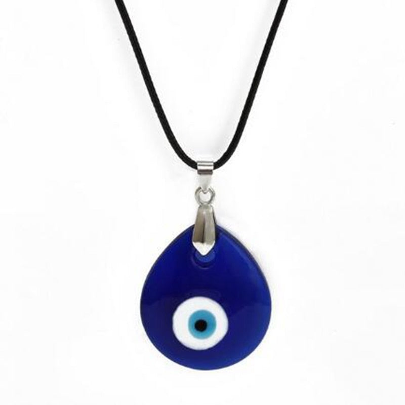 Peris Gems Teardrop shape Blue Evil Eye Choker Necklace for Women | Protective Necklaces Blue Evil Eye Choker Necklace for Women Protective Necklaces SHEIN Amazon Temu