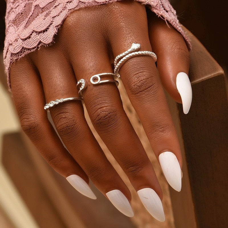Peris Gems Tennis Gold Open Baguette Rings for Women | Gold Fashionable Rings for Women SHEIN Amazon Temu