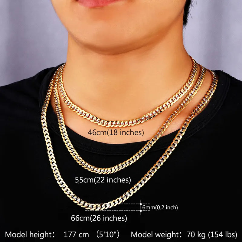 Peris Gems Thick Chunky Cuban Chain Bracelet and Necklace Set for Men SHEIN Amazon Temu