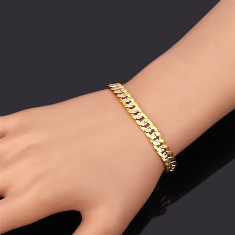 Peris Gems Thick Chunky Cuban Chain Bracelet and Necklace Set for Men SHEIN Amazon Temu