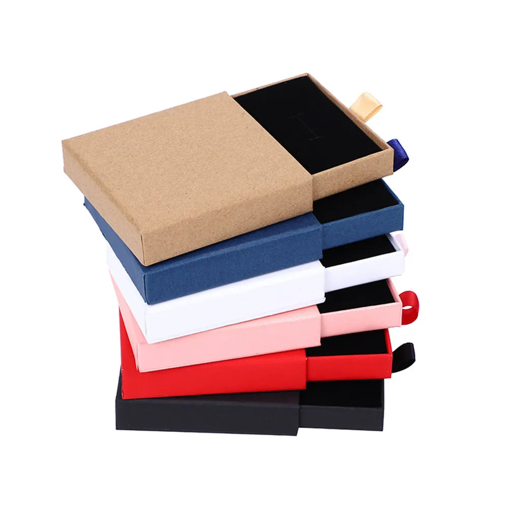 Peris Gems Thick Kraft Paper Drawer Jewelry Display Storage Box SHEIN Amazon Temu