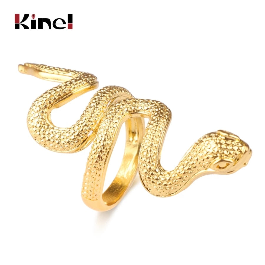 Peris Gems Twisted Snake Metal Rings for Women | Gold and Silver Snake Rings Twisted Snake Metal Rings for Women | Gold Silver Snake Ring SHEIN Amazon Temu