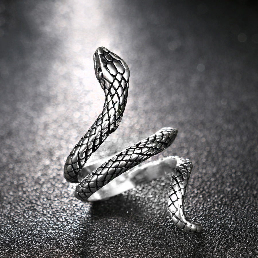 Peris Gems Twisted Snake Metal Rings for Women | Gold and Silver Snake Rings Twisted Snake Metal Rings for Women | Gold Silver Snake Ring SHEIN Amazon Temu