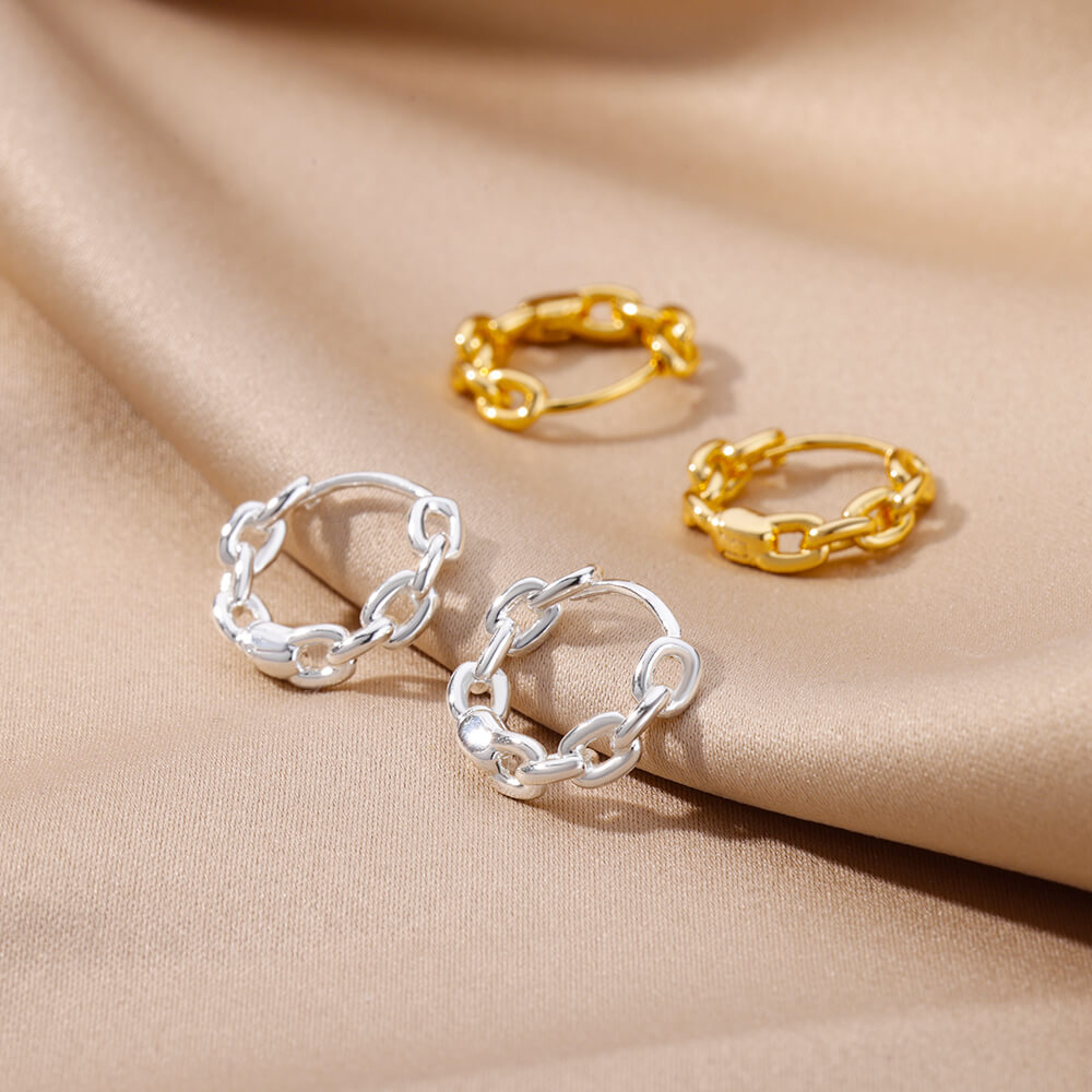 Peris Gems U-Shaped Square Hoop Earrings for Women | Gold Luxury Earrings U-Shaped Square Hoop Earrings for Women Gold Luxury Earrings SHEIN Amazon Temu