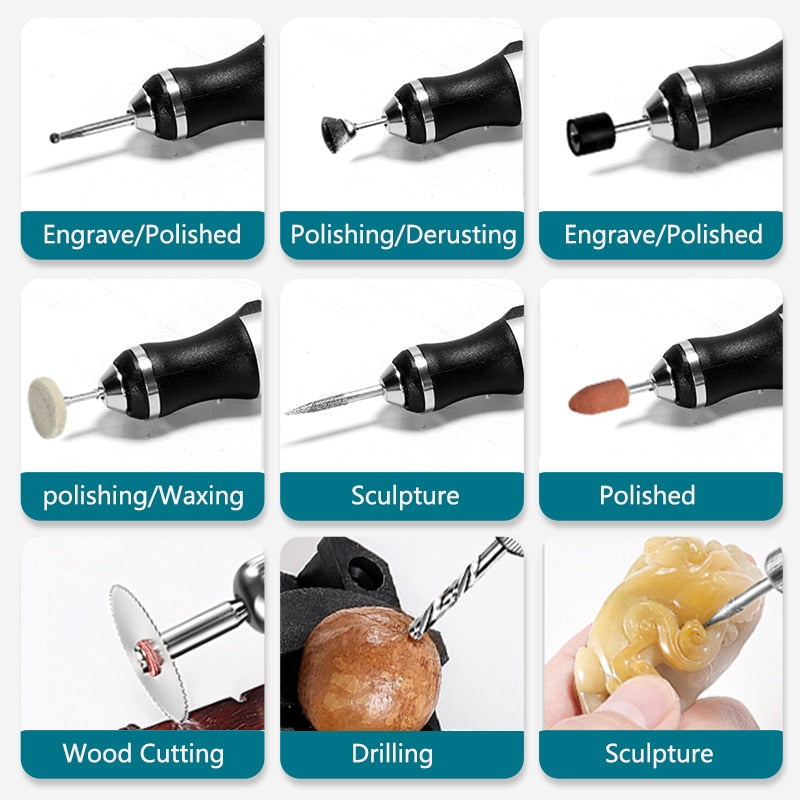Peris Gems USB Cordless Rotary Tool Kit | Woodworking Engraving Pen SHEIN Amazon Temu