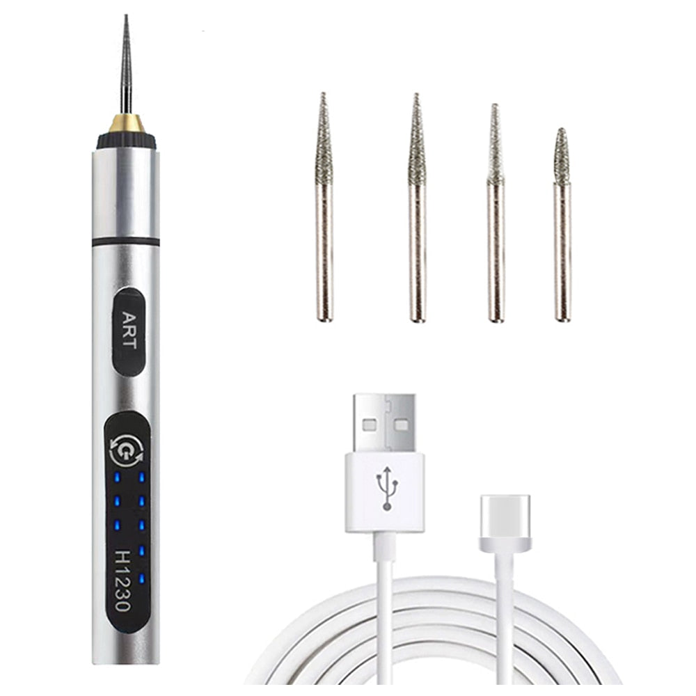 Peris Gems USB Cordless Rotary Tool Kit | Woodworking Engraving Pen SHEIN Amazon Temu
